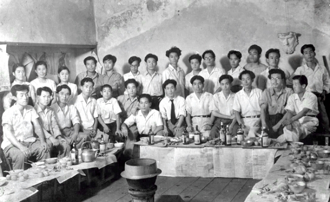 1949. 9.15 城北繪畵硏究所創立 第2週年記念