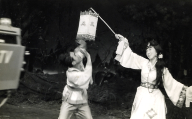1958년 9월 ″모란등기(牡丹燈記)″ 명동시공관