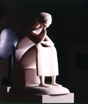 앉아있는 여인- 1997제작 53x36x74cm