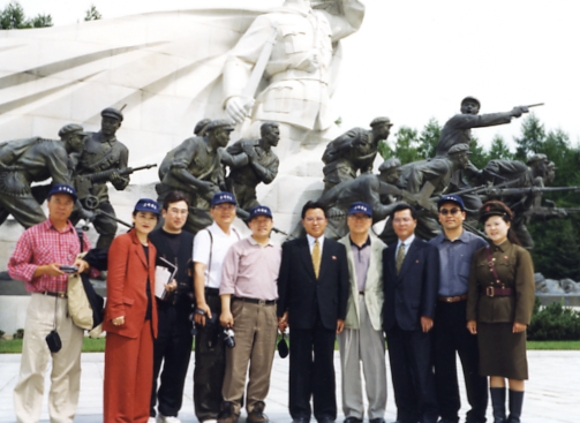1999년 원로작가 북한 방문시
